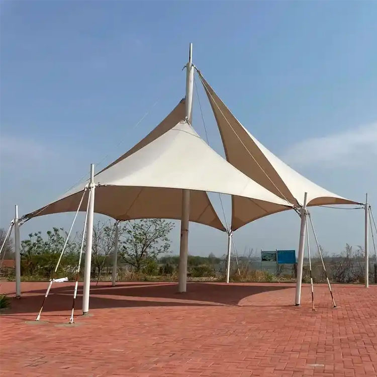 剑阁县膜结构景观棚