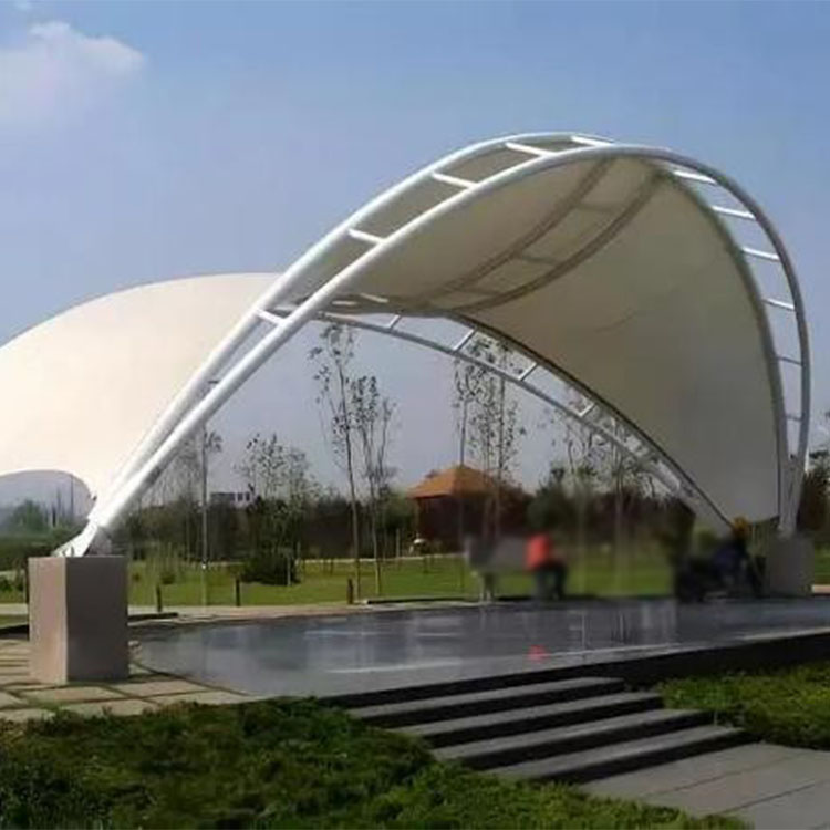 剑阁县膜结构景观棚