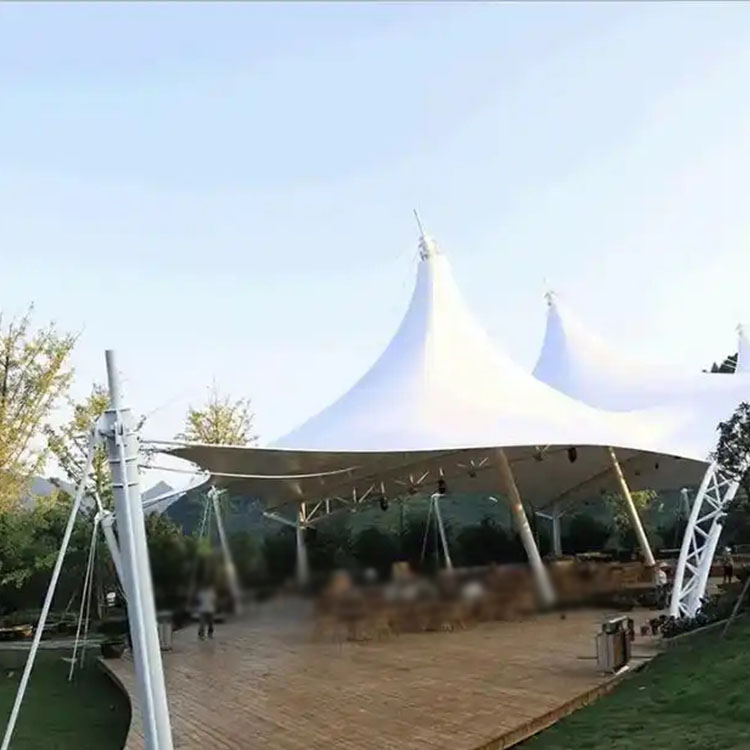 剑阁县膜结构景观棚