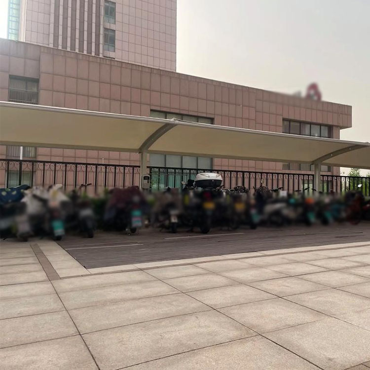 剑阁县膜结构电动车棚